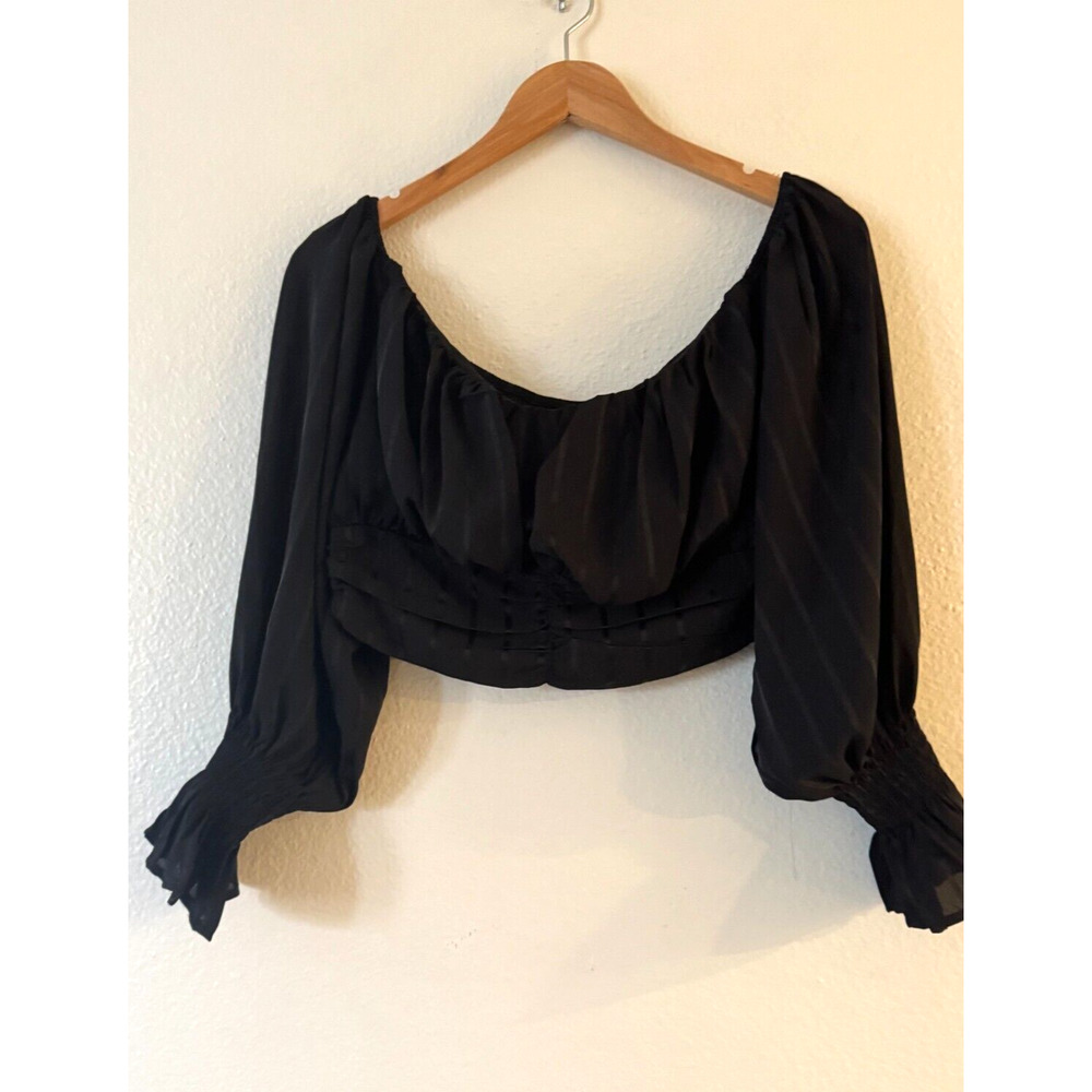 CBR Crop Top Blouse NWT